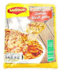 ماجى خلطة  بشاميل بالجبنة